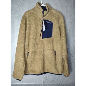 Marmot Wiley Fleece Half Zip Jacket Sz L NWT